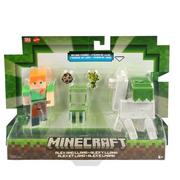 Figurki dla dzieci - Minecraft, figurka Alex and Lama, HLB30 - miniaturka - grafika 1