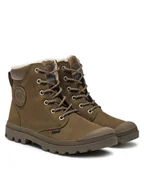 Buty sportowe męskie - Palladium Trapery Pampa Sport Cuff Wps 72992-222-M Brązowy - miniaturka - grafika 1