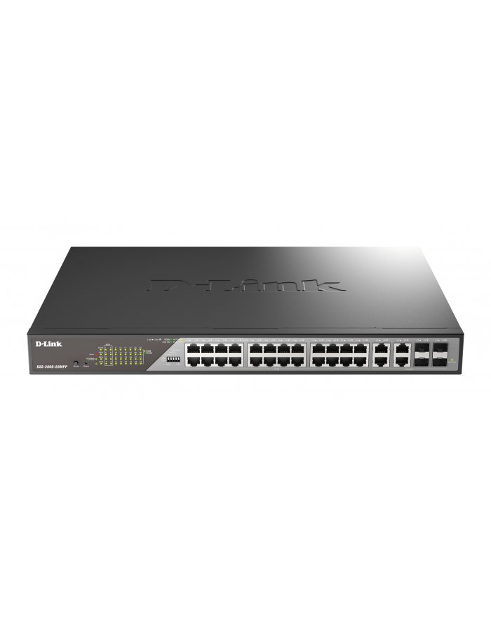 D-Link 24 ports Gigabit PoE dont 8 PoE++4 port DSS-200G-28MPP/E