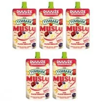 Tymbark Musly Płatki owsiane - ryż - wiśnia - aronia zestaw 5 x 170 g - Desery dla dzieci - miniaturka - grafika 1