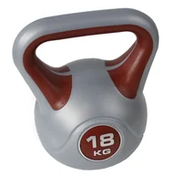 Hantle i ciężarki - Kettlebell ketle hantla winylowa 18 kg - miniaturka - grafika 1