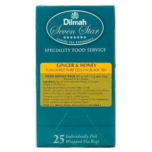 DILMAH Dilmah Ginger Honey 25 kopertowana DI.GING.HON.EX25.KOP - Herbata - miniaturka - grafika 1