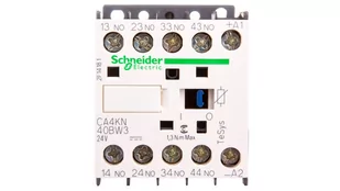 Schneider Electric ca4kn40bw3 przekaźnik 24 V 50/60Hz, Control Relay 4 styki brak CA4KN40BW3 - Pozostałe oświetlenie - miniaturka - grafika 1