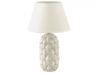 Lampy stojące - Lampa Stołowa Nocna Z Cyrkoniami Czarna Z Czarnym Kloszem Glamour 47 Cm - miniaturka - grafika 1