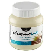 Słodkie kremy i masła - CD Krem z wiórkami kokosowymi - KOKOSOWELOVE CD, 320g 5901749010105 - miniaturka - grafika 1
