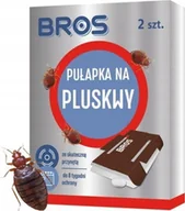 Zwalczanie i odstraszanie szkodników - Bros Pułapka lepowa na pluskwy 2szt Monitorowanie i odławianie pluskiew - miniaturka - grafika 1