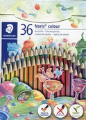 Kredki, ołówki, pastele i pisaki - STAEDTLER Kredki Trójkątne Noris Colour 36 Kolorów Staedtler 4007817028384 - miniaturka - grafika 1