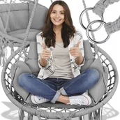 Fotele ogrodowe wiszące - GALAXIA HUŚTAWKA BOCIANIE - miniaturka - grafika 1