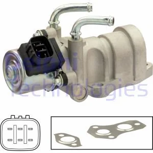 Zawór AGR Delphi EG10439-12B1 - Układ zasilania - akcesoria - miniaturka - grafika 1