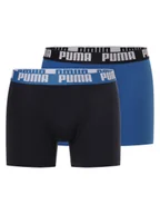 Spodnie męskie - Puma Spodnie w 3-paku Mężczyźni Bawełna niebieski jednolity, S - miniaturka - grafika 1