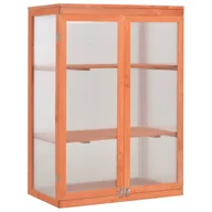 Szklarnie ogrodowe - The Living Store Szafka na rośliny - szklarnia - drewniana - 75 x 47 x 109 cm - Szklarnia - miniaturka - grafika 1