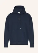 Bluzy męskie - Calvin Klein Bluza Z Kapturem blau - miniaturka - grafika 1