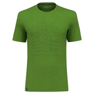 Koszulki męskie - SALEWA Pure Skyline Dry M T-shirt męski - miniaturka - grafika 1