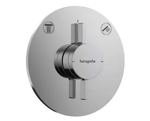 Hansgrohe DuoTurn S - Bateria podtynkowa do 2 odbiorników, chrom 75418000 - Baterie wannowe i prysznicowe - miniaturka - grafika 1