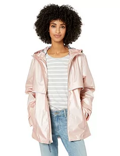 Charles River Apparel New Englander Waterproof Rain Jacket kurtka przeciwdeszczowa, Różowe złoto/pled, XL - Kurtki damskie - miniaturka - grafika 1