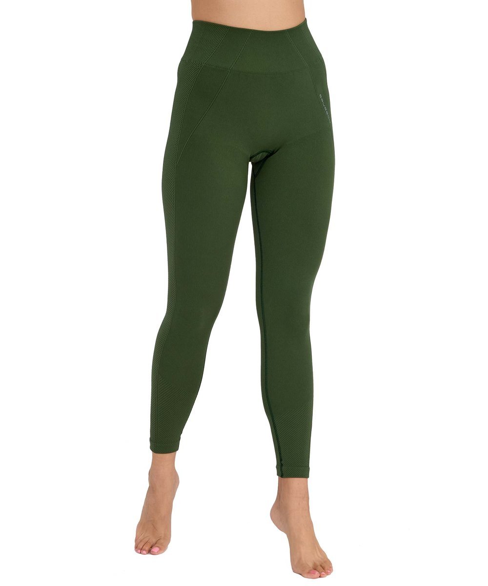 Legginsy damskie z wysokim stanem Brubeck CASUAL