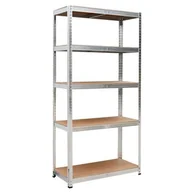 Szafy i regały magazynowe - Regał magazynowy 5 poziomów 180x90x40 - nośność 875 kg 5902340315897  Goc - miniaturka - grafika 1