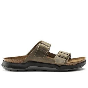 Klapki męskie Birkenstock Arizona Crosstown 1018463 - brązowe - Klapki i japonki męskie Klapki męskie Birkenstock Arizona Crosstown 1018463 - brązowe - Klapki i japonki męskie - miniaturka - grafika 1