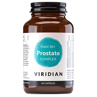 Viridian Man 50+ Prostate Complex 60 kapsułek - Układ moczowy i płciowy - miniaturka - grafika 1