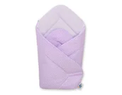 Rożki i beciki - Rożek miękki - Miś z kokardką fioletowy - miniaturka - grafika 1