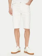 Spodenki męskie - Tommy Jeans Szorty jeansowe Ryan DM0DM20956 Biały Regular Fit - miniaturka - grafika 1