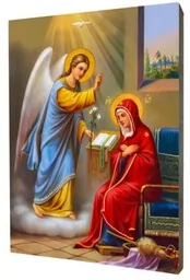 Ikona Zwiastowania Najświętszej Maryi Panny - Ikony i obrazy sakralne - miniaturka - grafika 1