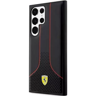 Ferrari FEHCS23LPCSK S23 Ultra S918 czarny/black hardcase Perforated 296 P - Etui i futerały do telefonów - miniaturka - grafika 2