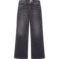Spodnie i spodenki dla dziewczynek - Pepe Jeans Lexa Jr Jeansy Dziewczęce, Czarny (Denim), 6 lat - miniaturka - grafika 1