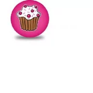 Piłki dla dzieci - Artyk Piłka PVC 230MM - Babeczka - miniaturka - grafika 1