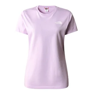 Damska koszulka The North Face S/S Outdoor Graphic Tee lupine - XS - Koszulki i topy damskie - miniaturka - grafika 1