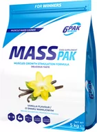 Odżywki na masę - Gainer 6PAK Nutrition Mass Pak 5000 g Vanilla (5902811813587) - miniaturka - grafika 1