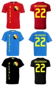 Koszulki sportowe męskie - Koszulka BELGIA Alexis SAELEMAEKERS 22 jr - miniaturka - grafika 1