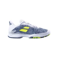 Tenis ziemny - Buty do tenisa męskie Babolat JET TERE ALL COURT white/dark blue - miniaturka - grafika 1
