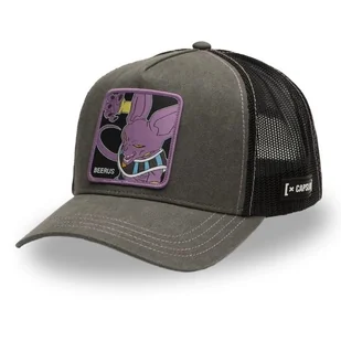 Czapka z daszkiem Capslab Dragon Ball Z Beerus szaro/czarna uniwersalny - Czapki i chusty sportowe męskie - miniaturka - grafika 1