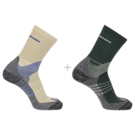 Skarpetki sportowe męskie - SKARPETY SALOMON X ULTRA ACCESS CREW 2-PACK C22569 - miniaturka - grafika 1