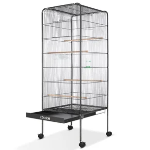 Woliera dla ptaków XL 146 cm 2 drzwiczki - Akcesoria dla gryzoni - miniaturka - grafika 1