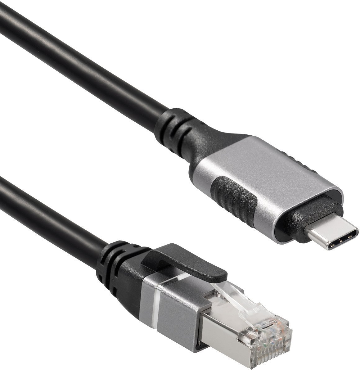 Adapter USB Cordial Maxtrack USB-C® / RJ45 Adapter sieciowy CAT 6 [1x USB-C® stik - 1x RJ45-stik] 1 m Czarny C541-2L