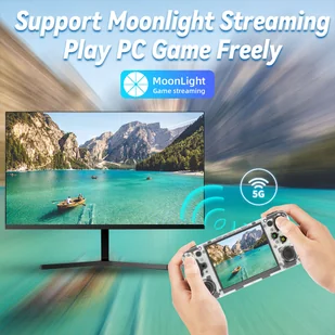 ANBERNIC RG35XX H Game Console 64GB 5000  Games - White - Konsole i gry retro - miniaturka - grafika 9