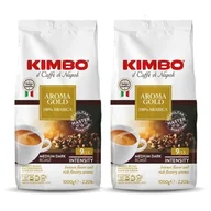 Kawa - 2x Kawa ziarnista KIMBO Aroma Gold 1 kg - miniaturka - grafika 1
