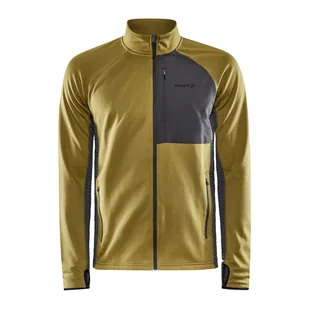 Męska Bluza CRAFT ADV TECH FLEECE THERMAL MIDLAYER M 1911662-632985 – Oliwkowy - Bluzy męskie - miniaturka - grafika 1