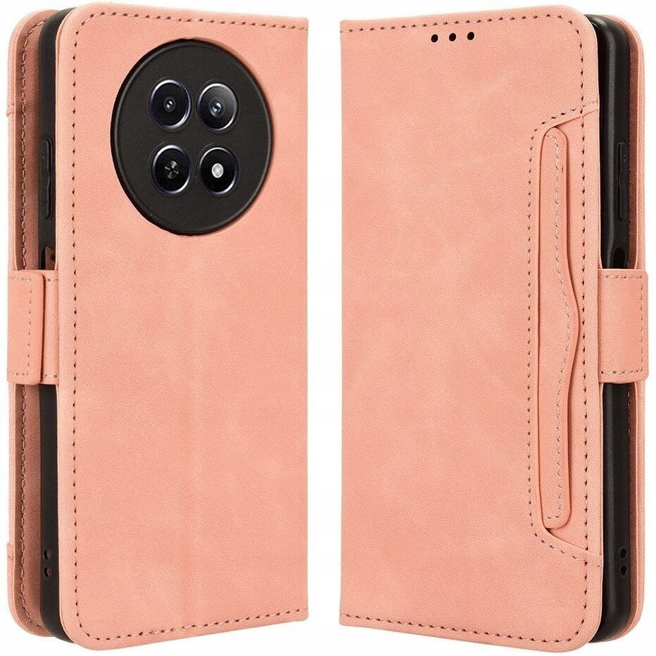Etui Z Klapką Do Realme 12 5G Pokrowiec Obudowa Eko Skóra Portfel Wallet