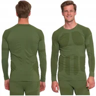 Pozostała odzież narciarska - Koszulka Termoaktywna Męska Bielizna Bezszwowa Odzież Termiczna MORAJ 2XL - miniaturka - grafika 1