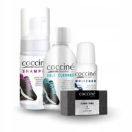 Środki do obuwia i ubrań - Zestaw do Czyszczenia Obuwia Białego Sneakersów Podeszew Coccine 4w1 - miniaturka - grafika 1