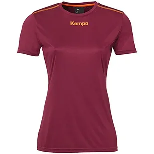 Kempa Kempa damska koszulka sportowa z poliestru w kolorze ciemnoczerwonym, XL 200235011 - Koszulki i topy damskie - miniaturka - grafika 1