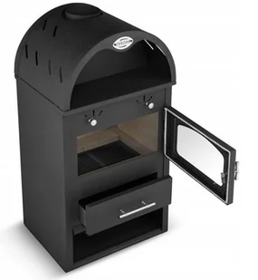 Kominek wolnostojący koza stalowy 5-7kW (średnica wylotu spalin: 130 mm) - spełnia anty-smogowy EkoProjekt 99680075 - Kominki wolnostojące - miniaturka - grafika 5