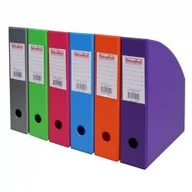 Pojemniki biurowe - Biurfol Pojemnik na dok. BIURFOL  Color 100mm - violet - miniaturka - grafika 1