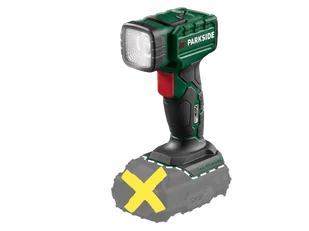 PARKSIDE® Akumulatorowa lampa ręczna LED 20 V (bez akumulatora i ładowarki) (Lampa ręczna LED PLHLA 20 Li A1) - Oświetlenie warsztatowe - miniaturka - grafika 1
