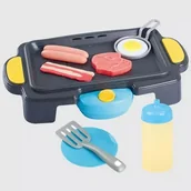 Zabawy w naśladowanie dorosłych - Playgo: Zestaw do grilla stołowego z efektami dźwiękowymi turlania - miniaturka - grafika 1