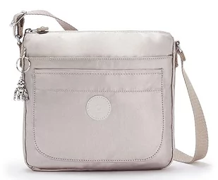 Kipling Sebastian mała torba na ramię, 23 x 22 x 2,8, Metallic Glow (szara), Metallic Glow, Einheitsgröße, SEBASTIAN - Torebki damskie - miniaturka - grafika 1