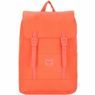 Torby na laptopy - Herschel Retreat Backpack 40 cm komora na laptopa hot coral - miniaturka - grafika 1